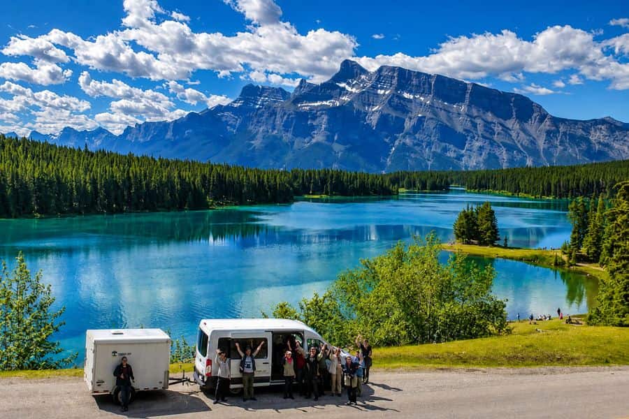 Groepsrondreis Canada | Family in the Rockies.