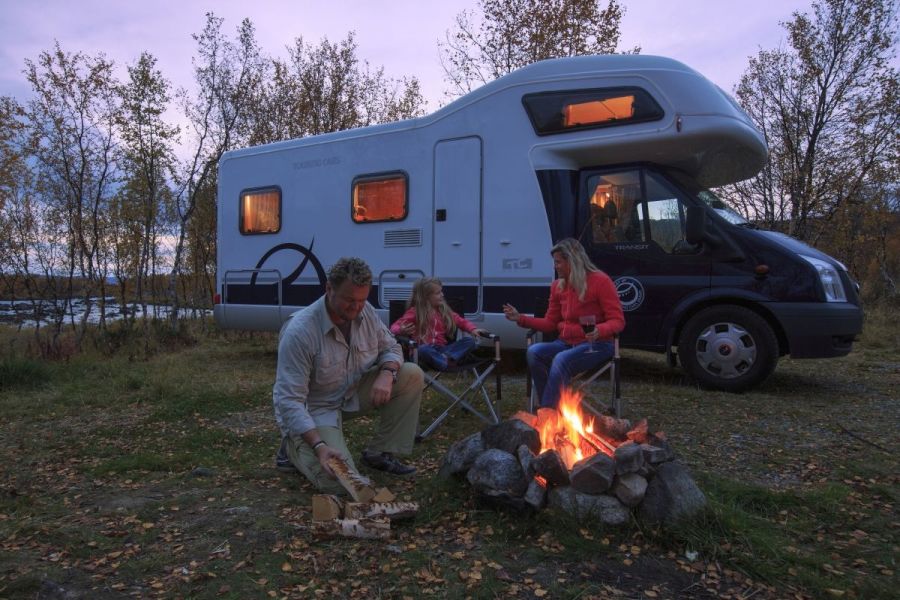 Camper arrangement vanuit Oslo, Noorwegen