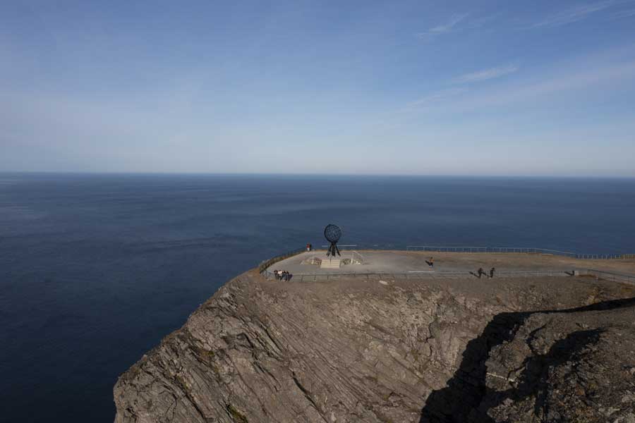 Globe Monument Noordkaap