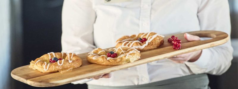 Multe bakery aan boord van Hurtigruten 
