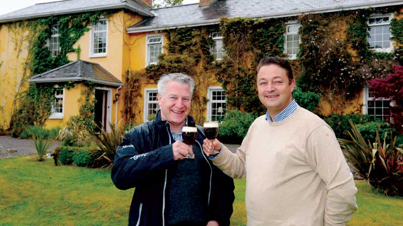 Henk van der Kooi en Fred Falkena BBI Travel Ierland Specialist