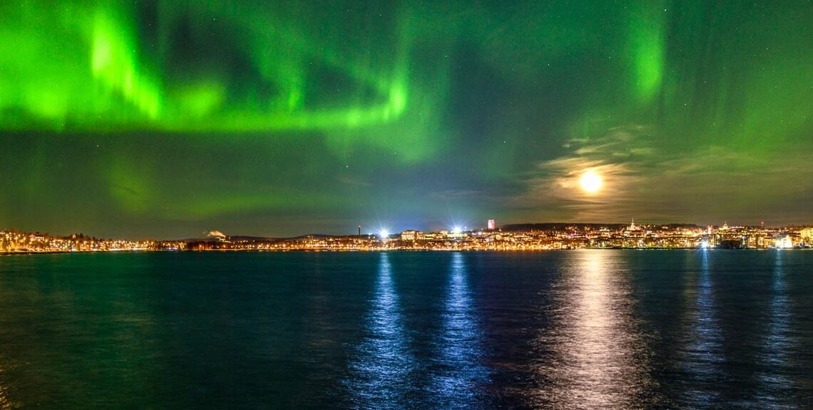 Noorsken, oftewel het Noorderlicht boven Östersund