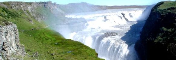 Gullfoss waterval IJsland
