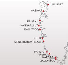 Kust van Groenland