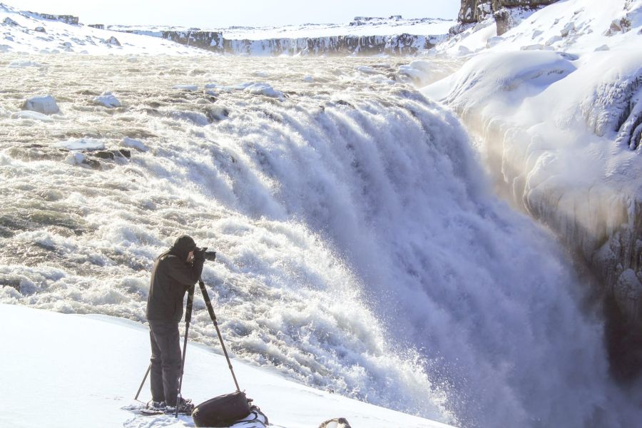 Dettifoss waterval Noord-IJsland