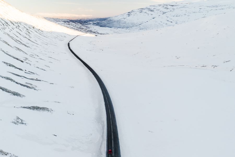 Noord-IJsland winter