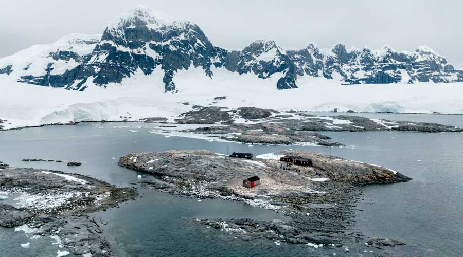 Postkantoor van Port Lockroy op Antarctica
