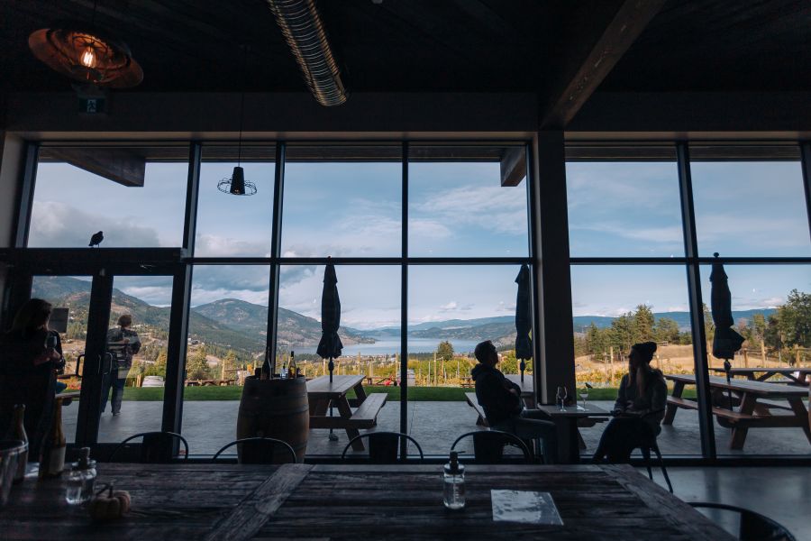 Canada excursie Wijnproeverij Wine Trail Kelowna