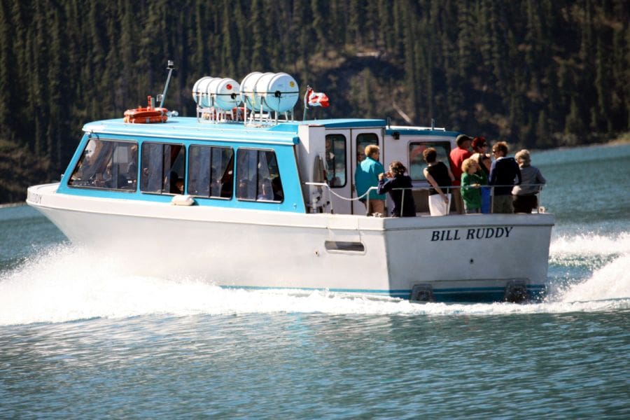Canada excursie Maligne Lake Cruise Jasper