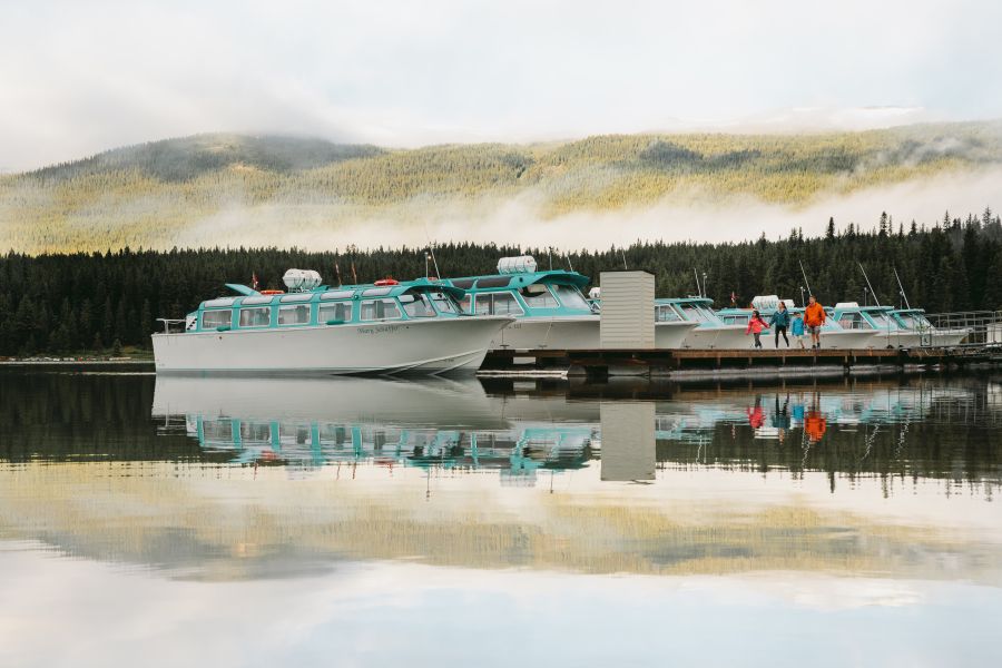 Canada excursie Maligne Lake Cruise Jasper
