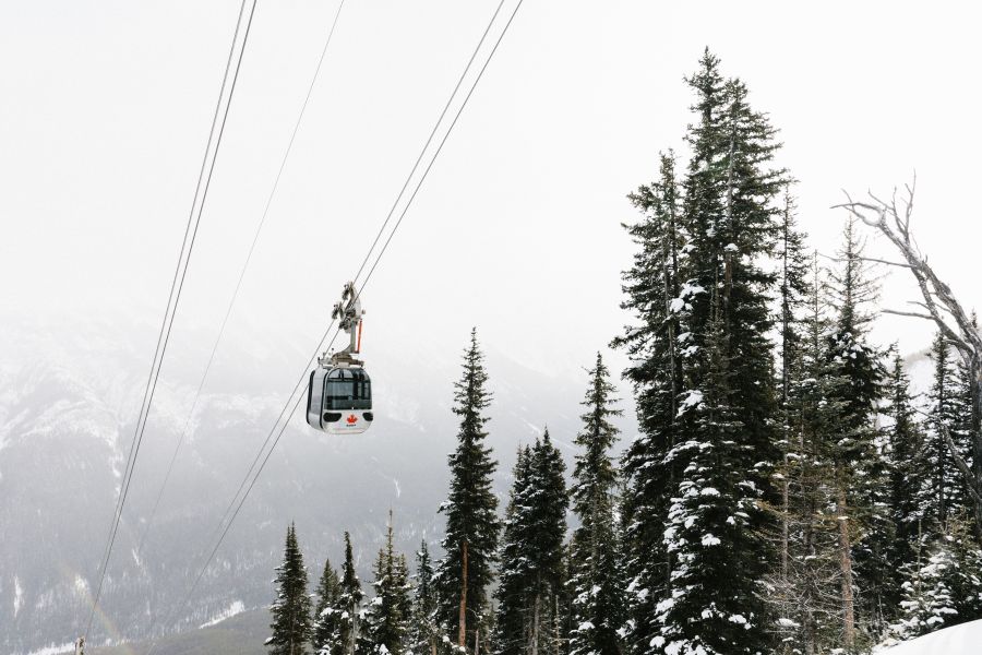 Canada excursie Banff Gondola Rocky Mountains
