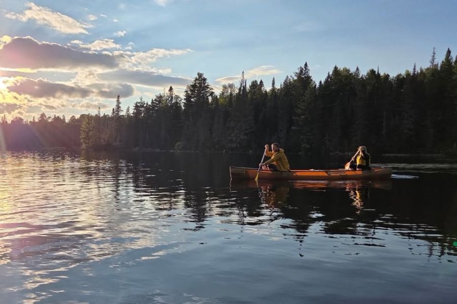 Kano Tour in Algonquin Provincial Park