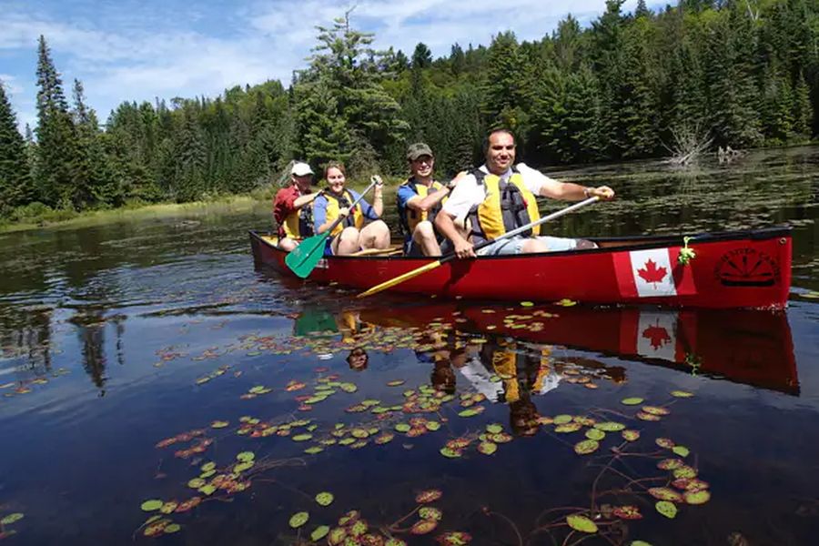 Kano Tour in Algonquin Provincial Park