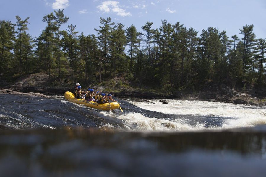 Rafting of de Ottawa River