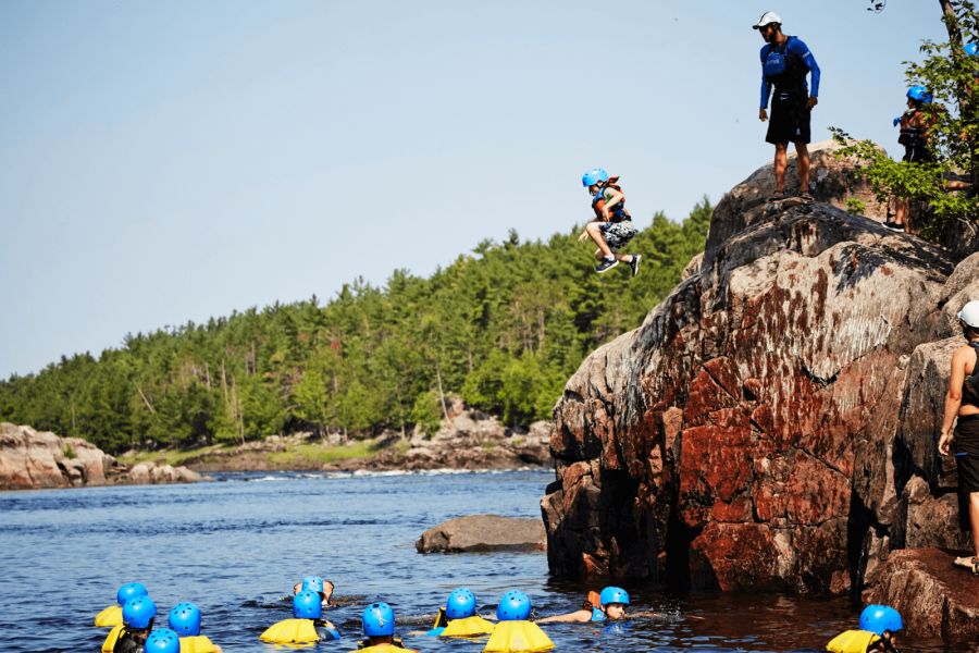 Rafting of de Ottawa River