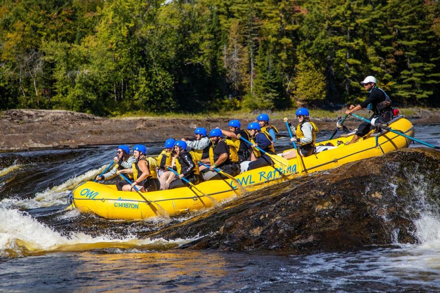 Rafting of de Ottawa River