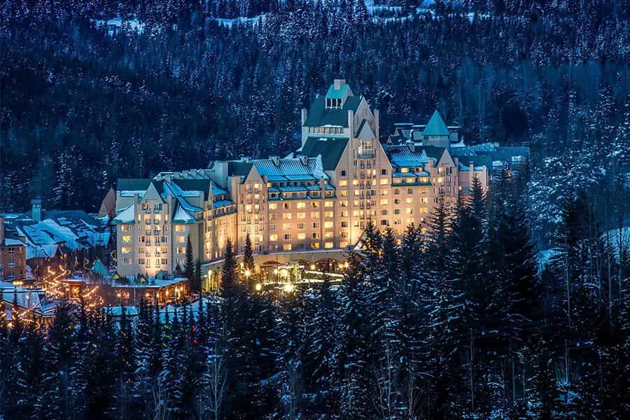 Wintersport - Fairmont Chateau, Whistler afbeelding