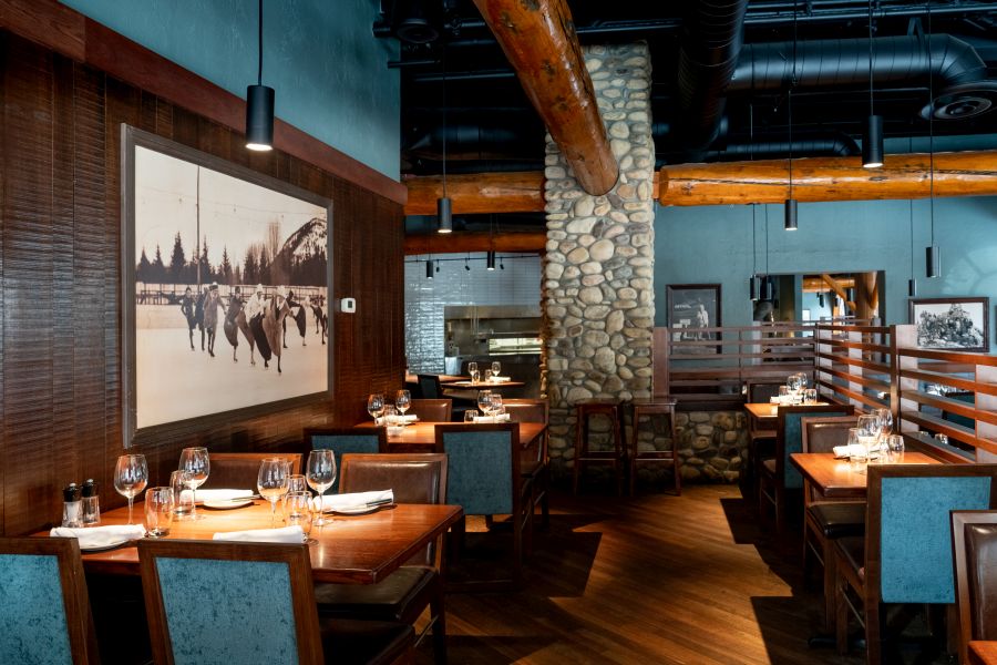 The Keg restaurant bij Caribou Lodge in Banff Canada
