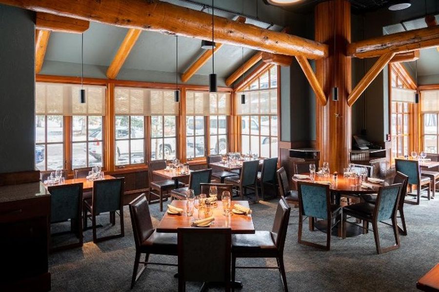 The Keg restaurant bij Caribou Lodge in Banff Canada