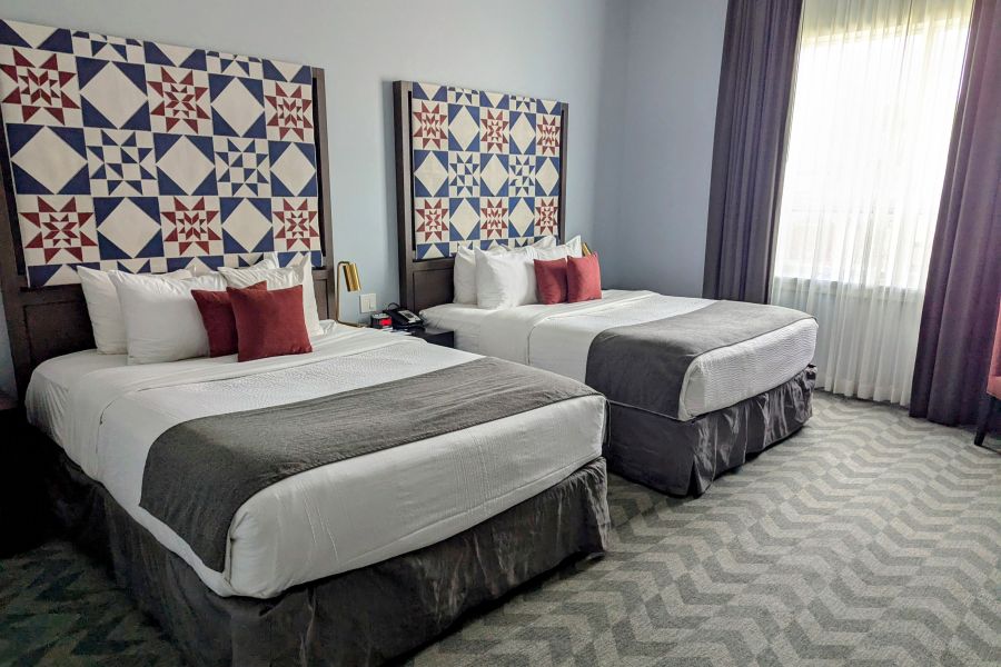 Een centennial room bij Mount Royal Hotel tijdens een wintersportreis naar Canada