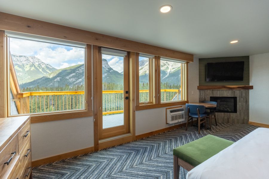 Superior suite in Hotel Canoe & Suites in Banff Canada