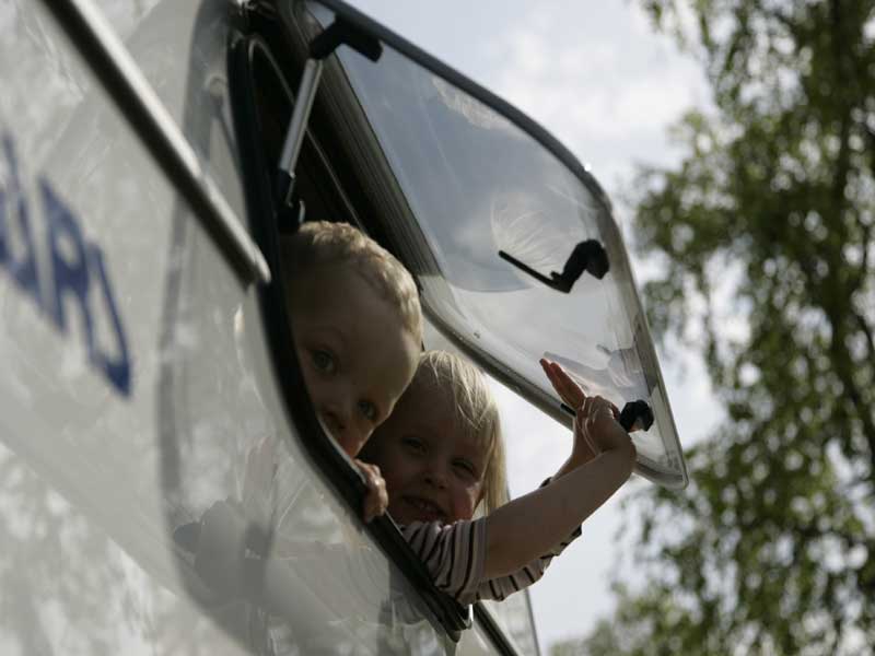 Camperen is leuk voor de kids!