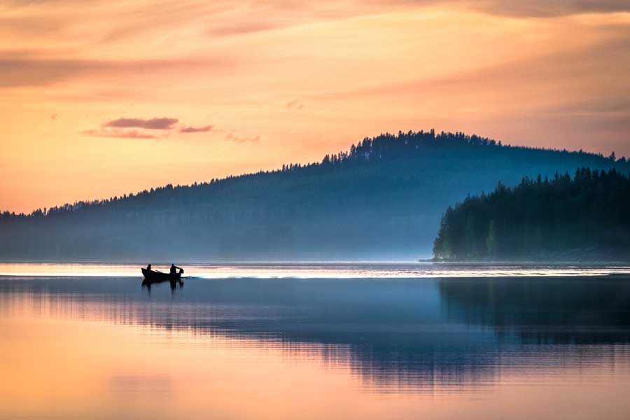 Autorondreis Finse bossen en meren 