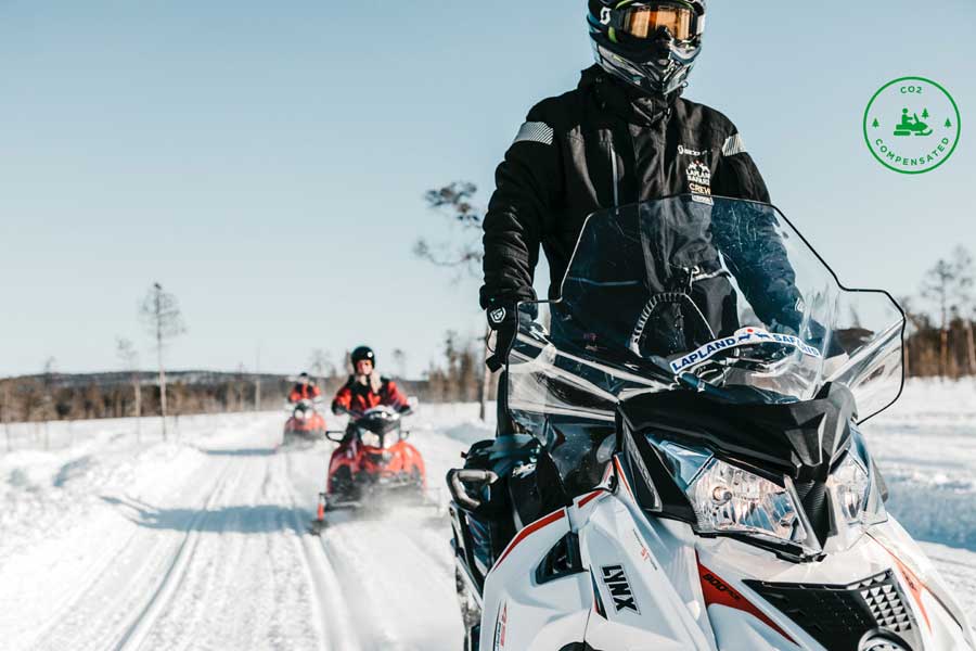 Sneeuwscootersafari voor gevorderden Levi