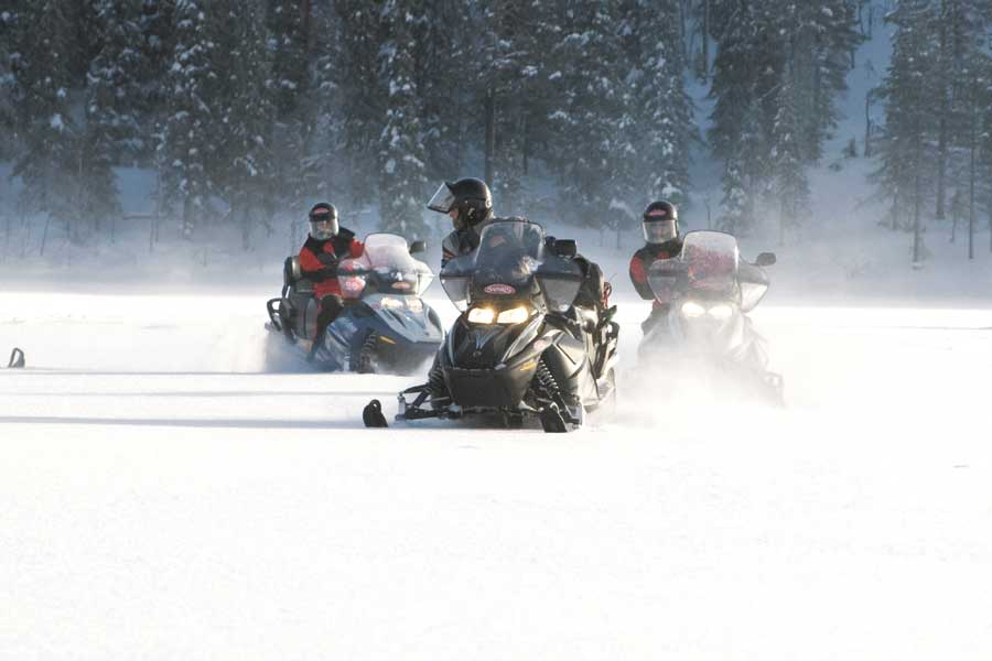 Ruka Sneeuwscootersafari 20 km