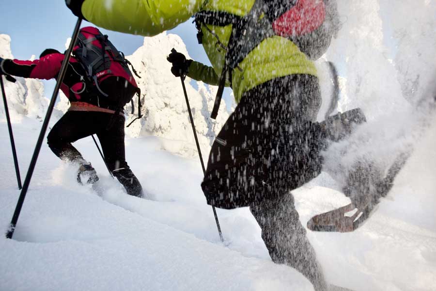 Sneeuwschoensafari Saariselka