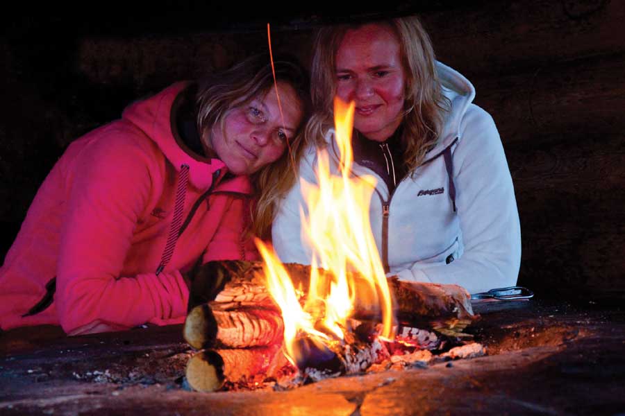 Langlauftocht Saariselka