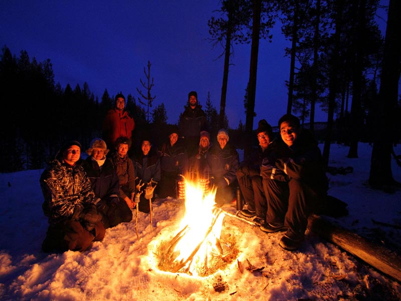 Familieavontuur in Northern Lights Village, Saariselkä 2020/2021