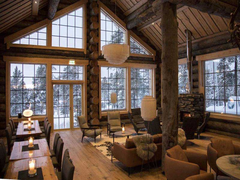 Restaurant Wildernis Lodge Nangu, Lapland