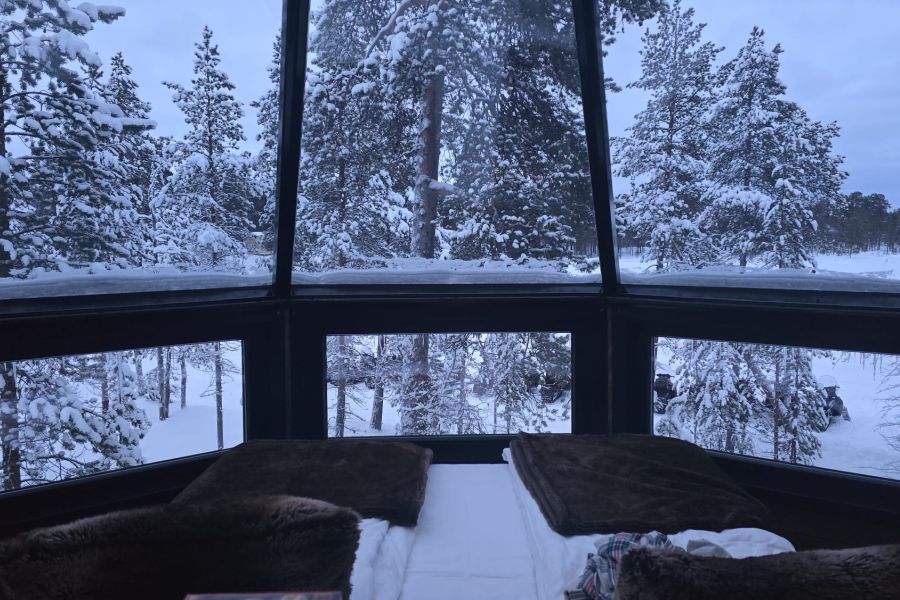 Wildernishotel Nellim, Lapland