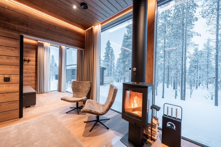 Saariselkä Wilderness hotel winteravontuur