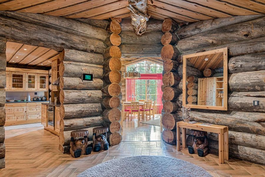 Rukan Salonki Blokhutchalets, Lapland