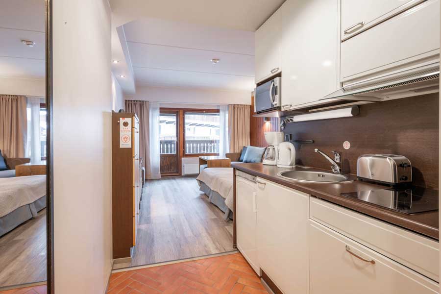 Ruka Village30-keuken, Ruka met BBI Travel