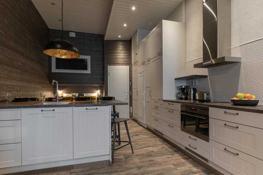 Interieur met kitchenette