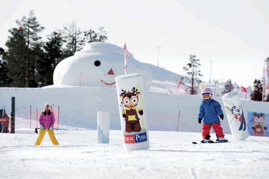 Ruka kinderpistes met BBI Travel
