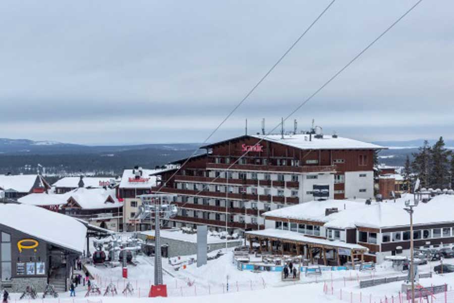 Scandic Rukahovi Exterior view Ruka met BBI Travel