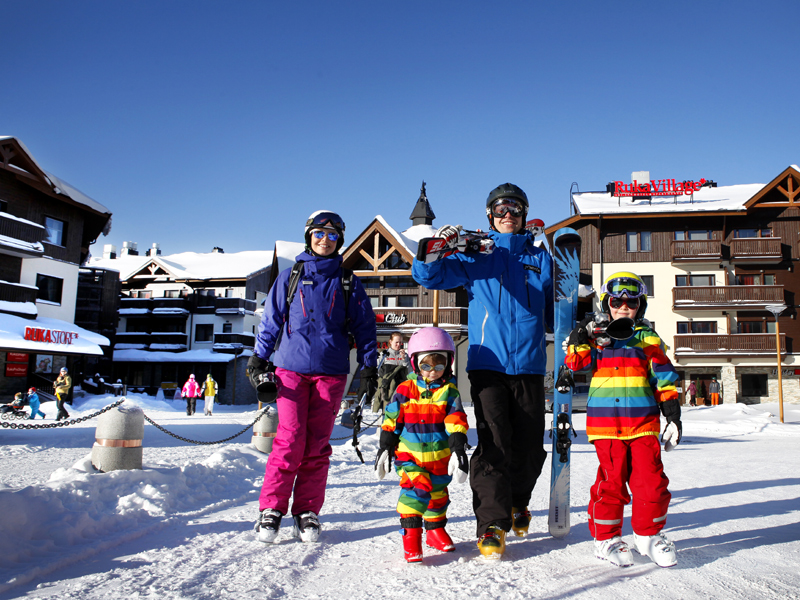 Wintersport Ruka Lapland