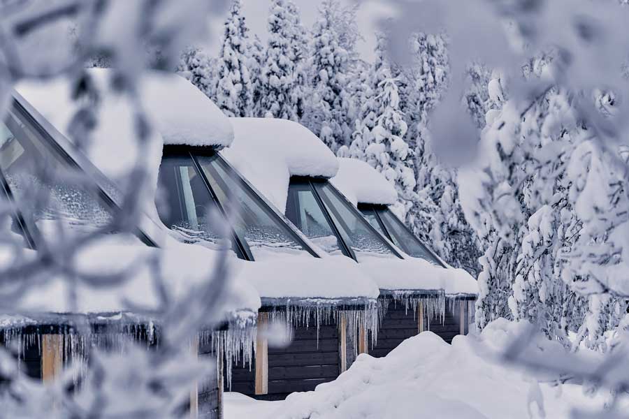 Familieavontuur in Northern Lights Village, Levi