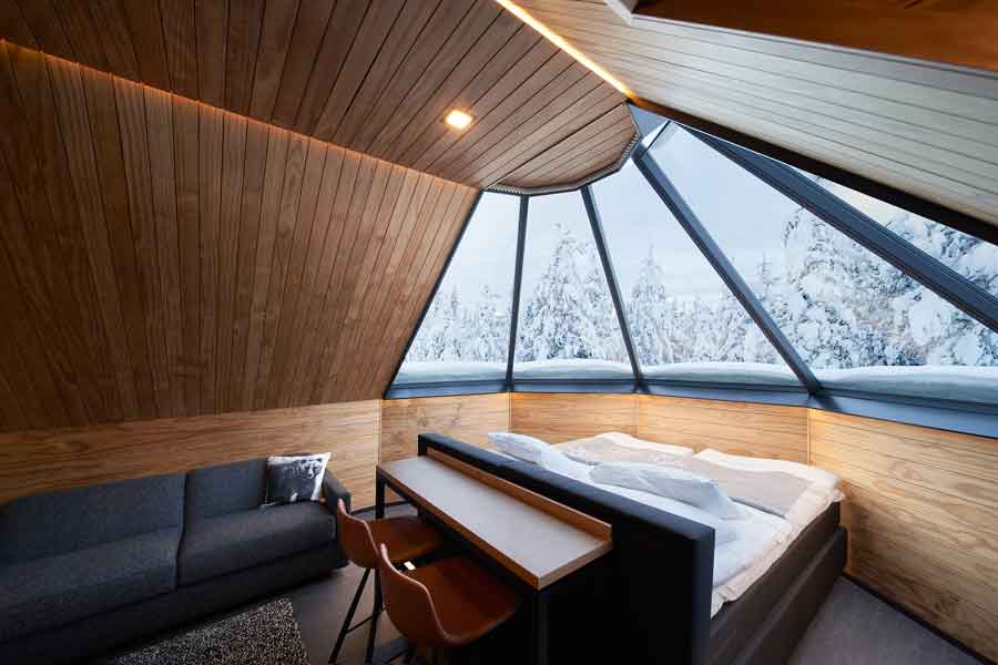 Familieavontuur in Northern Lights Village, Levi