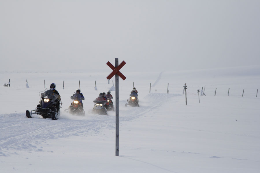 Sneeuwscootertour van Lapland, winteravontuur 2021/2022