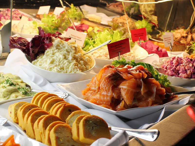 Buffet Hullu Poro Hotel Levi