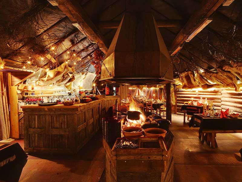 Kammi Restaurant Hullu Poro Hotel Levi