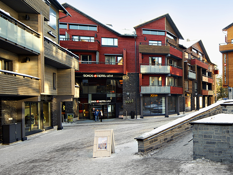 Sokos Hotel Levi centraal gelegen