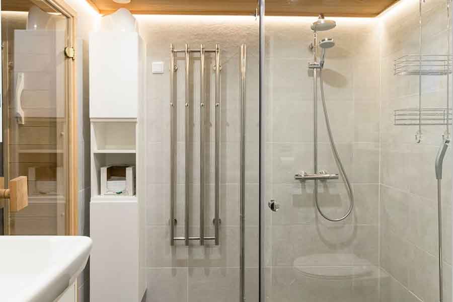 Badkamer en sauna