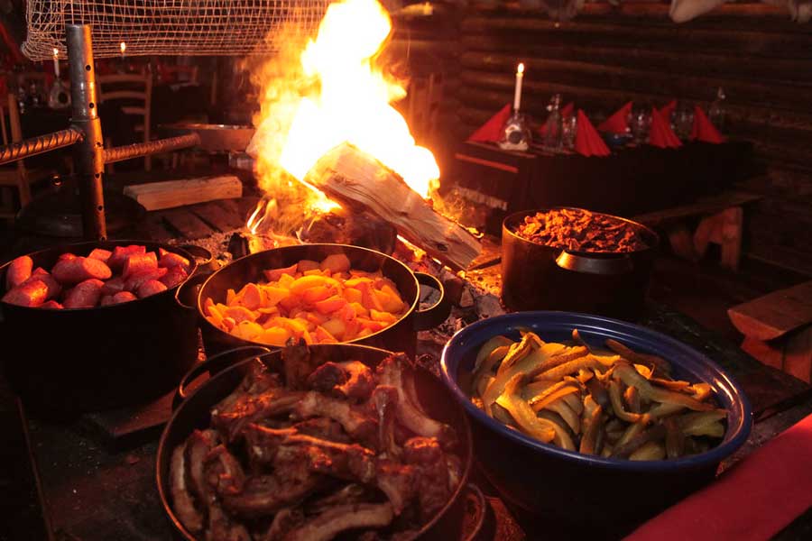 Dine around arrangement Levi, Lapland