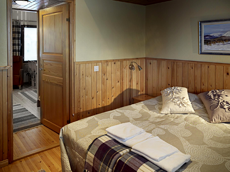 Ylläshumina chalets - slaapkamer